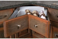Corner drawer